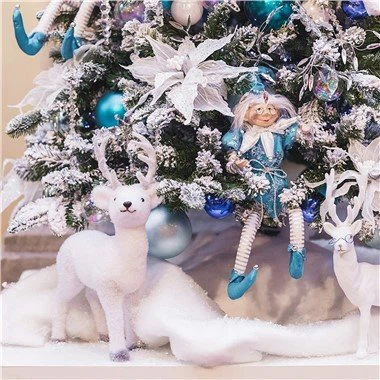 Christmas Snow Blanket Roll